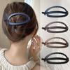 Korean Style 2022 Large Ponytail Claw Hair Clip for Women - Simple Updo Headwear Hairpin