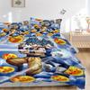 3pcs Dragon Ball Z Bedding Set: Perfect for Bedroom or Guest Room. Soft and Comfortable with No Core Included yy251009225