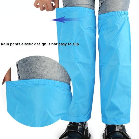 1 пара гетр для ног на открытом воздухе, водонепроницаемый, ветрозащитный, с застежкой-кнопкой, эластичный, для мужчин и женщин, для походов, скалолазания, охоты, велоспорта, защитный чехол