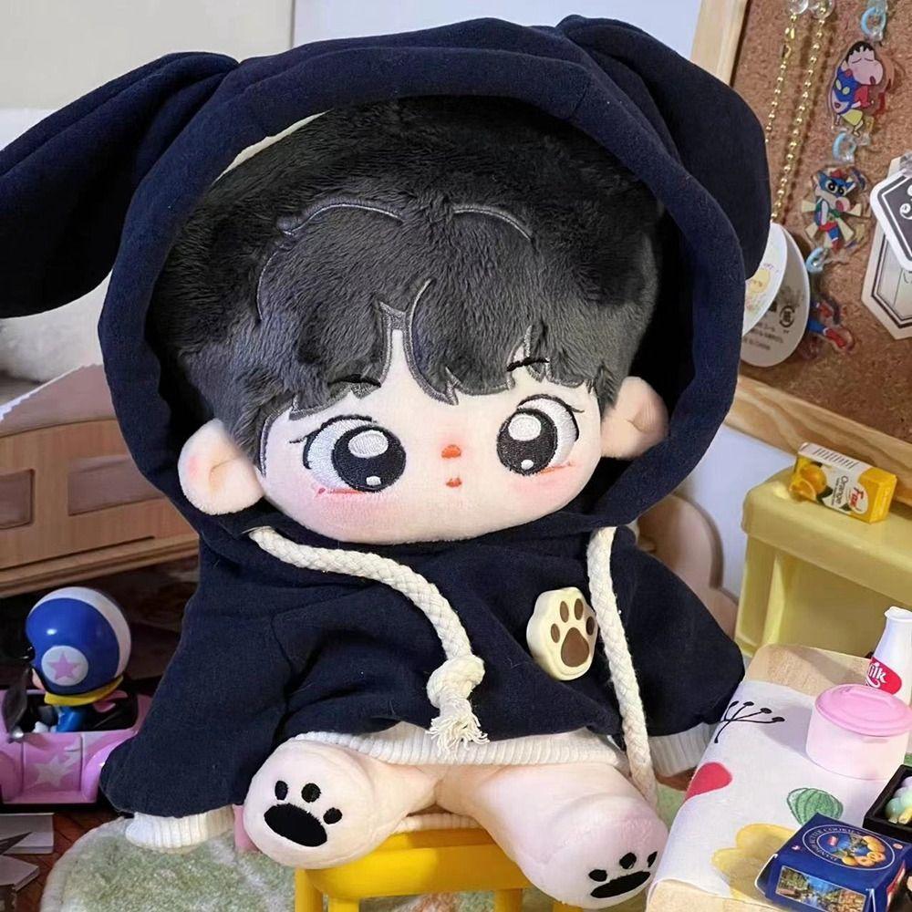 With Hat Handmade Hoodies Doll Outfits  20cm Cotton Dolls/1/12 BJD Dolls/1/11 1/12 OB11 Dolls