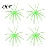 Subtle Dynamics Soft Fishing Baits Floating Sea Urchin Lures, Highly Elastic TPE Bionic Baits, Finesse Rig Plastic Lures Flexible Realistic Tentacles