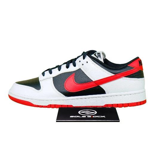 Nike Dunk Low Белый Черный Красный FD9762-061 Унисекс