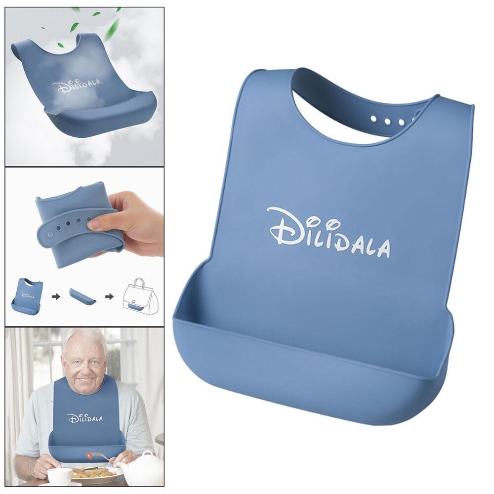 Washable Elderly Aid Anti-oil Eating Protector Adults Patients Feeding Adult Bib Adults Bibs