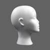 Foam Wig Head Tall Female Mannequin Hairpieces Display Holder Hats Sunglasses