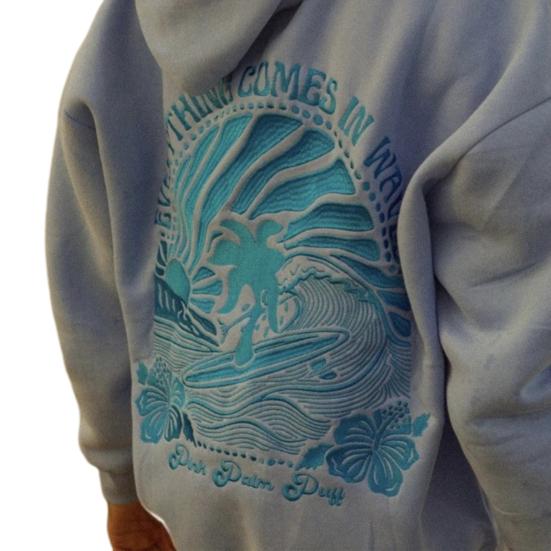 Осень-зима женская толстовка с длинными рукавами толстая однотонная эластичная манжета с рисунком заката с наклонным плечом свободная верхняя часть с накладным карманом с капюшоном