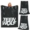 Плед Teen Wolf Мягкий Теплый Фланелевый Плед Постельное белье для Кровати Гостиной Пикника Путешествий Дома Дивана