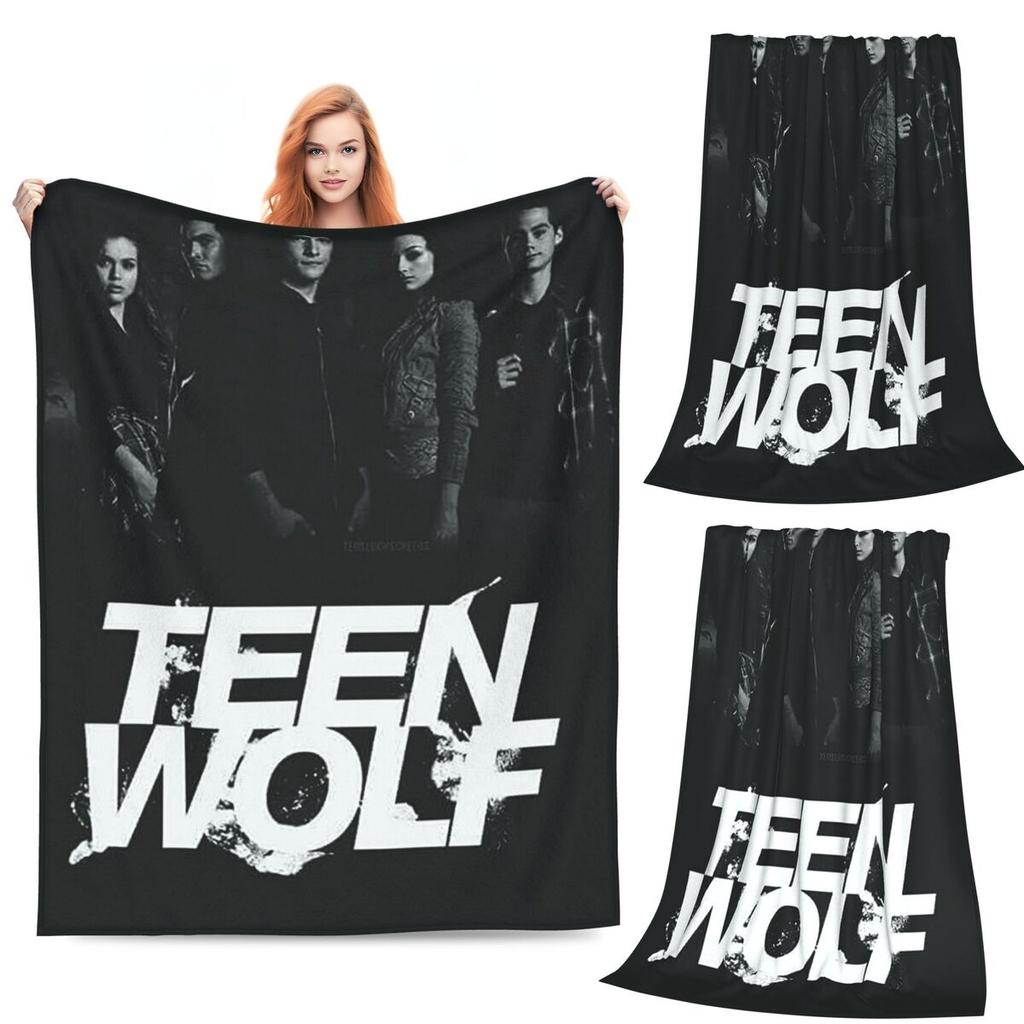 Плед Teen Wolf Мягкий Теплый Фланелевый Плед Постельное белье для Кровати Гостиной Пикника Путешествий Дома Дивана
