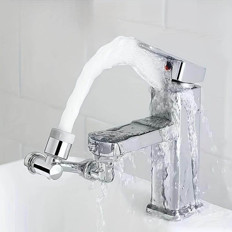 1 шт. полностью металлический удлинитель для крана с поворотом на 1080°, универсальный аэратор-баблер, фильтр против брызг, экономящий воду, насадка-распылитель для крана