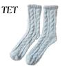 Warm Lounge Socks for Women Thickened Plush Women, Thermal Sleep Socks, Coral Fleece Winter Soft House Floor Autumn Cold Weather Non Slip