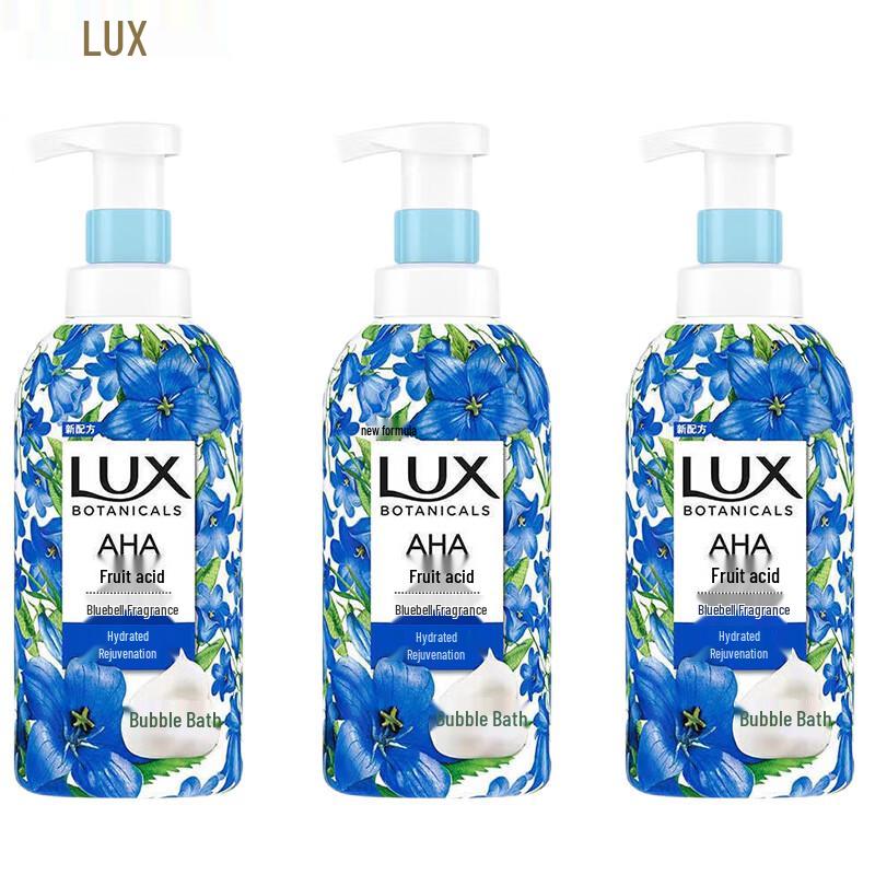 LUX Botanical Essential Oil Bubble Shower Gel