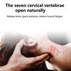 Массажная подушка Прочная терапевтическая подушка для снятия усталости шейного отдела позвоночника, расслабляющая массажная подушка для шеи для дома