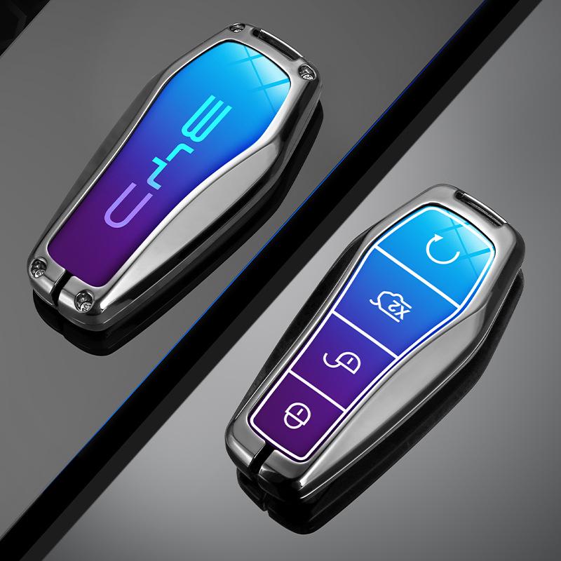 BYD Dolphin 22-24 Key Case: Compatible with Han, Song Plus, Tang DMI, Qin Pro, Yuan E2