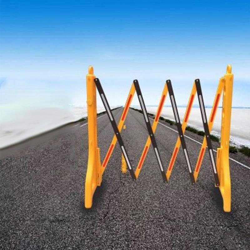 Расширяемая мобильная баррикада пластиковое дорожное ограждение защитный барьер ворота для изоляции дороги