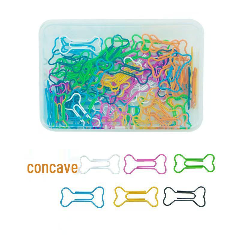 Colorful Animal-Shaped Paper Clips - Cute, Plastic-Coated Bookmarks for Students