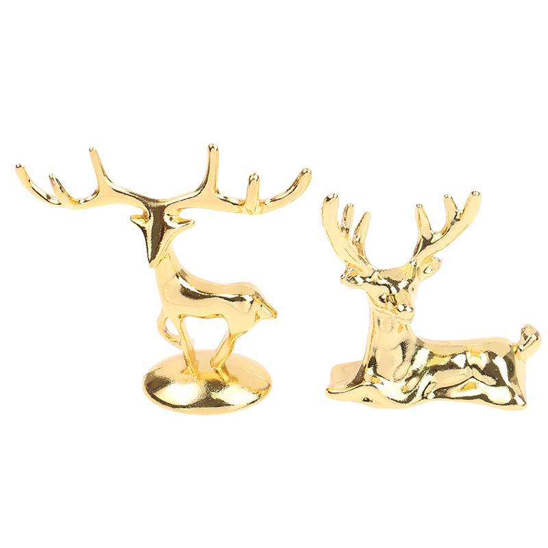 Статуя оленя оленя Рождество олень ручной работы украшение для дома украшение стола