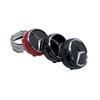 Car Sticker 4pcs 75mm Black Red Raised Car Styling Wheel Center Cap For Mercedes Benz AMG A0004000900