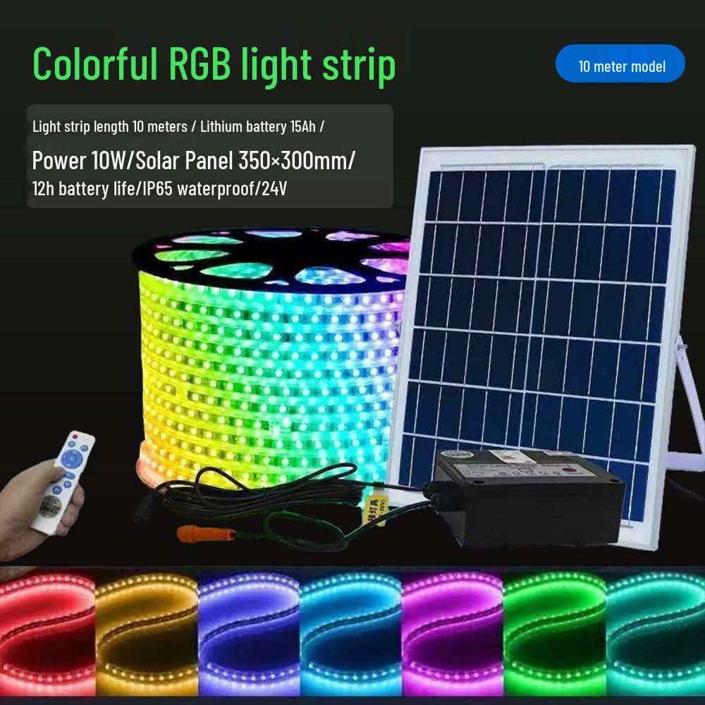Водонепроницаемые уличные RGB светодиодные ленты с пультом дистанционного управления