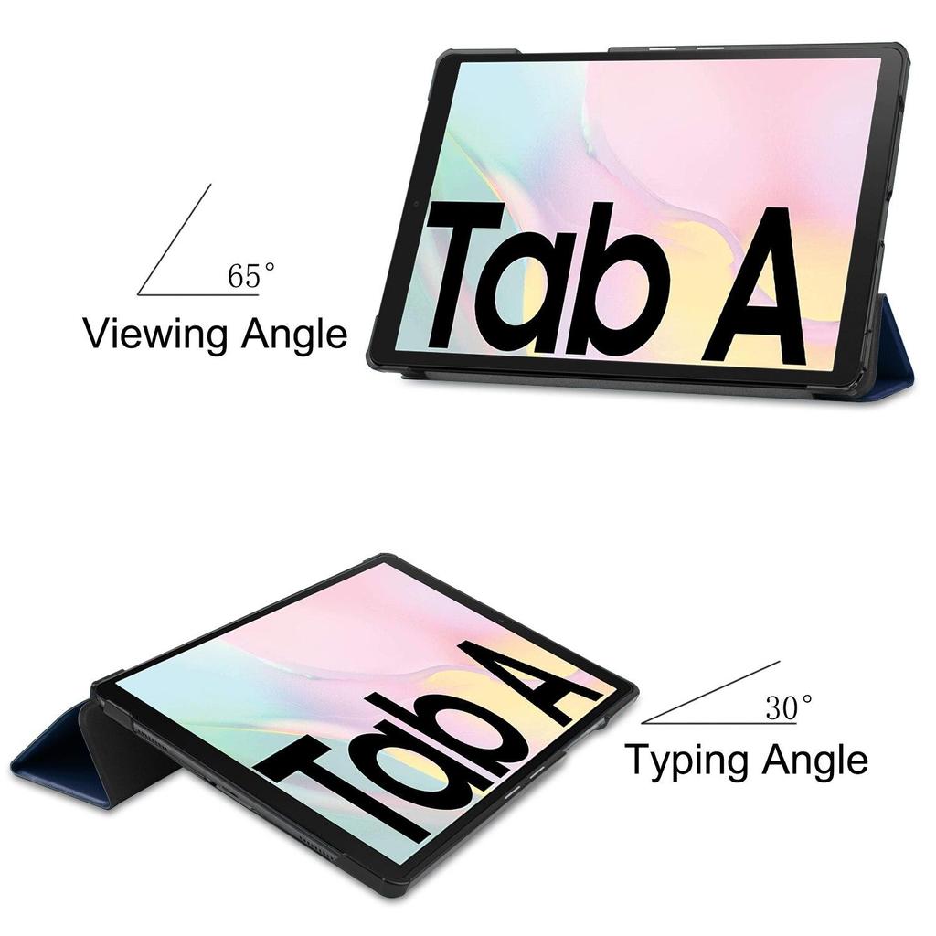 Смарт-чехол для Samsung Galaxy Tab A7 10,4 дюйма SM-T500 T505 T507 2020 Чехол для планшета с функцией автоматического сна / пробуждения для Tab S6 Lite 10,4 дюйма SM-P610 P615