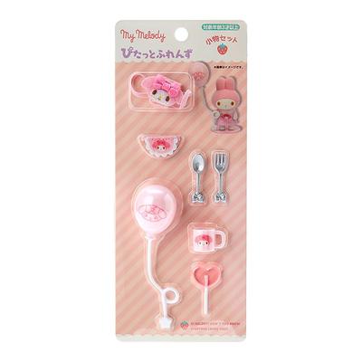 Sanrio Друзья Питтато (Мини) Набор аксессуаров, Моя Мелоди, 16 x 8 x 2,5 см, Персонаж, 604551