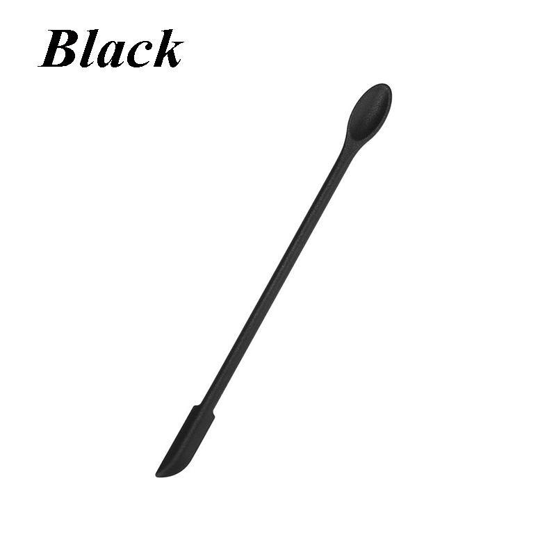 1 шт. креативный силиконовый мини-маленький набор заостренных скребков, расширенный скребок для бутылочек для макияжа, двойной скребок для варенья, скребок для ложки, скребок