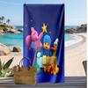 pocoyo Printed Quick Dry Beach Towel Super Absorbent Soft Lightweight Bath Towel for Pool Summer Travel