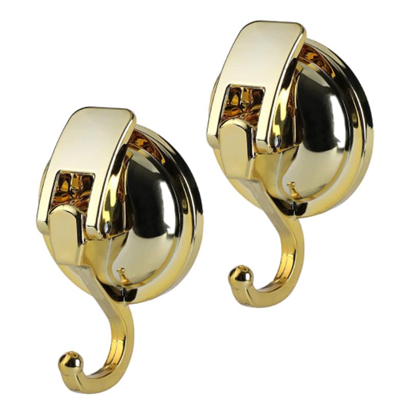 2 шт. многоразовые крючки на присоске для душа, сверхмощные вакуумные крючки для душа для внутреннего душа, супервсасывание для кухни, ванной комнаты, туалета