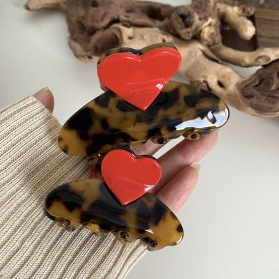 Ацетатный коготь для волос Заколка для волос Love Hairpin Модная заколка для волос для женщин
