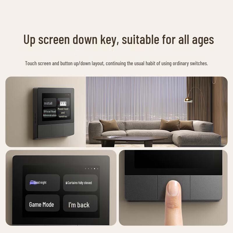 Xiaomi Smart Home Dual Control Panel with Voice & Touch