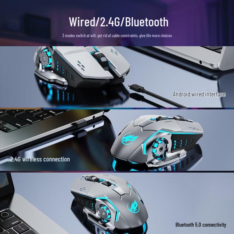 Игровая беспроводная мышь SooPii G34 с двумя режимами работы