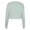 Bella + Canvas Womens/Ladies Fleece Crew Neck Crop Top