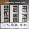 WEZHO Office File Cabinet with Electronic Lock