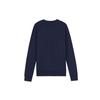 New Balance Толстовки Женские Темно-синие С круглым вырезом Утепленные Обычные WT03811-PGM
