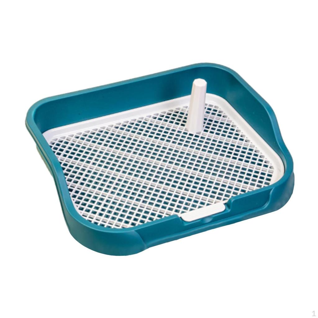 Туалет-горшок для собак, туалет для дрессировки домашних животных, многоразовый со съемным туалетным лотком для щенков