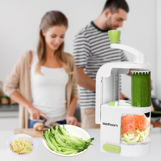 Овощерезка с присоской, пищевая нержавеющая сталь, острое лезвие, резак для огурцов, картофеля, овощей, инструмент для кухни