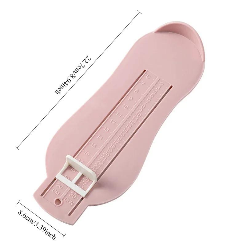 Детский измеритель длины стопы малыша линейка для измерения размера обуви линейка для измерения длины стопы ребенка мальчика девочки аксессуары