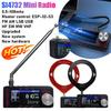 SI4732 0.5-108мгц LSB USB AM FM FM/AM Радио с антенной Мини карманное радио КВ СВ ДВ радио Всеволновый радиоприемник