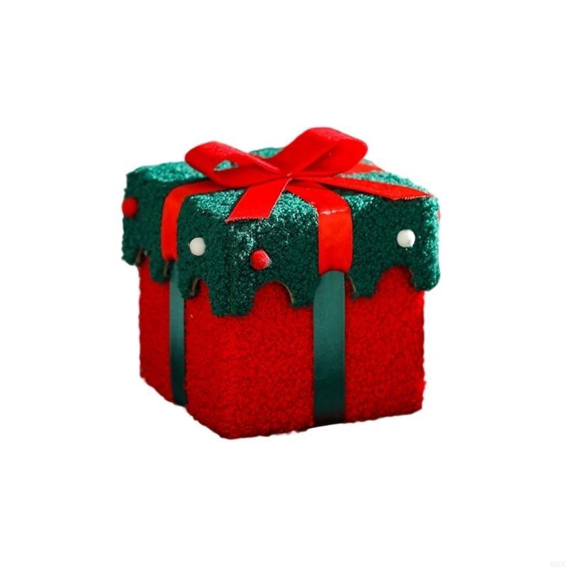 Handmade DIY Christmas Gift Box Recyclable Cardstock Lambswool Festival Decoration Storage HX6C