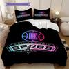 San Antonio Spirit Three-piece set(1 * duvet cover + 2 * pillowcase, without core)Christmas birthday gift Bedding set Duvet cover and pillowcase
