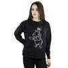 Disney Womens/Ladies Winnie The Pooh Piglet Christmas Sweatshirt