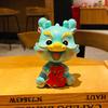 2024 талисман Lucky Dragon, фигурка с покачивающей головой, украшение для приборной панели автомобиля, китайский зодиакальный дракон