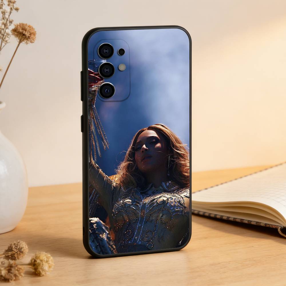 Чехол для телефона singer B-Beyonce для Samsung S25,S24,S21,S22,S23,S30,Ultra,S20,Plus,Fe,Lite,Note,10,Черный чехол