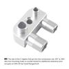NEW LSX LS3 Engine Swap Conversion A/C Line Compressor Adapter Fitting
