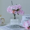 Cherry Blossom Branch Bouquet Short Branch Spring Peach Flower Artificial Flower Home Decoration Small Bouquet