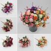 DIY Accessories Rose Bouquet Artificial Flower Multicolor Fake Flower New Faux Rose Flower Gifts