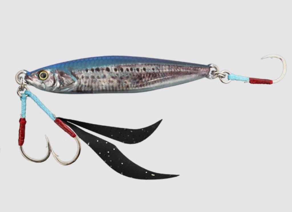 Jackall Metal Jig Flag Trap 120 Grams Real Iwashi (7985)