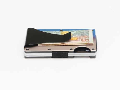 Кошелек для карт Cusco из титана Высота 5,4 x Ширина 8,5 см N01-TI0-003