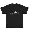 Drums Heartbeat EKG Pulseline Drummers Percussionists T-Shirt Unisex Tee Gift