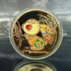 Colorful Zodiac Commemorative Coins Set: Dragon, Snake, Horse Year Medals - Perfect for Insurance Promotions or Gifts