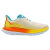 HOKA One One Carbon Plate Racing Road Fabric Non-Slip Wear-Resistant Breathable Low-Top Running Shoes Men Sneakers Beige Blue 1127893-SILL