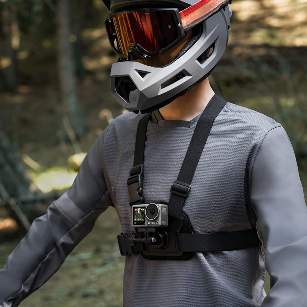 DJI Osmo Action Bike/Bicycle Accessory Kit, Compatible with: Osmo Action, DJI Action 2, Osmo Action 3, Osmo Action 4, Osmo Action 5 Pro, Osmo 360, Osm